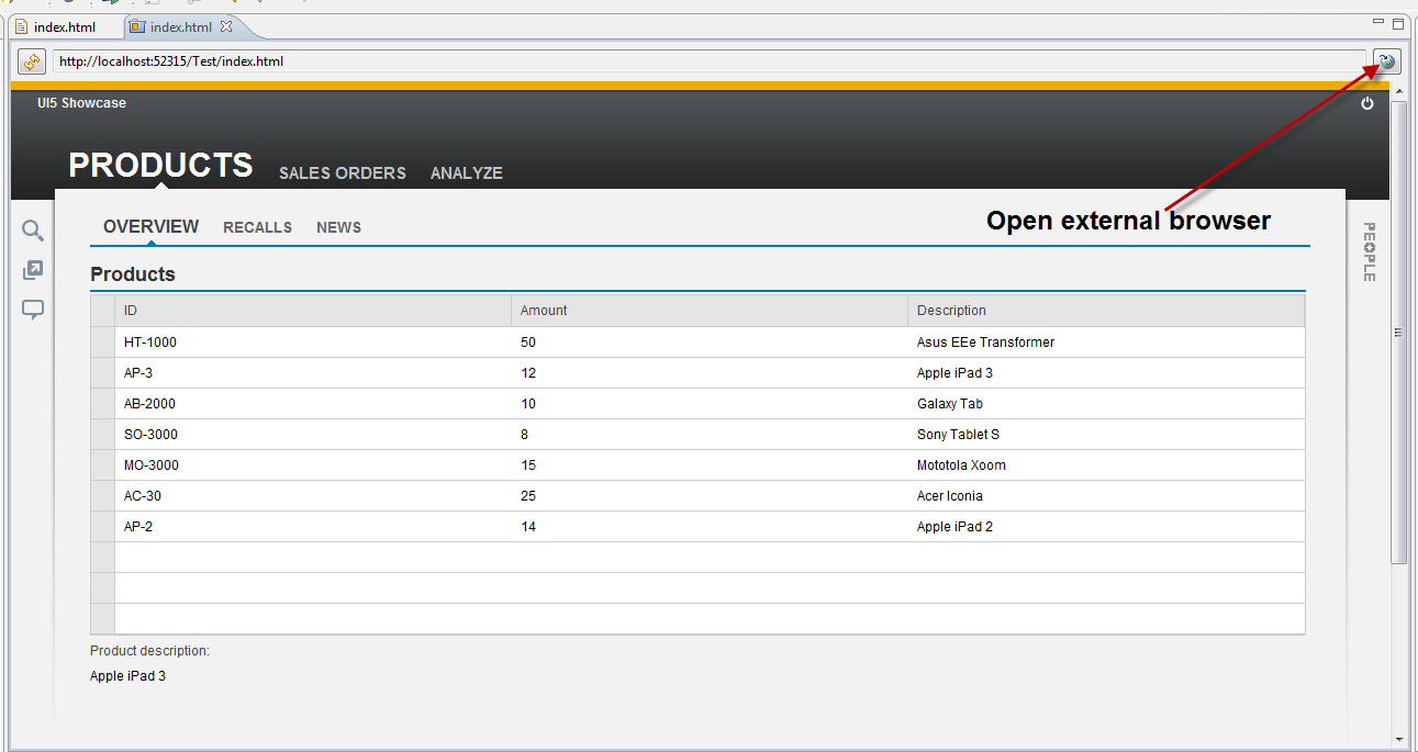 SAPUI5 Snippets 6