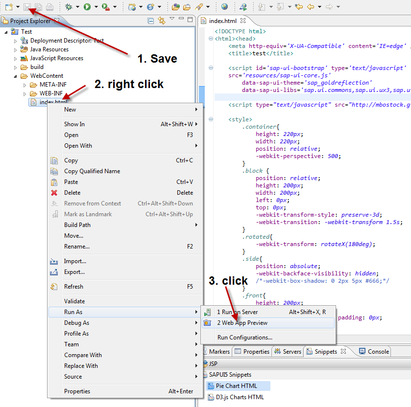 SAPUI5 Snippets 5